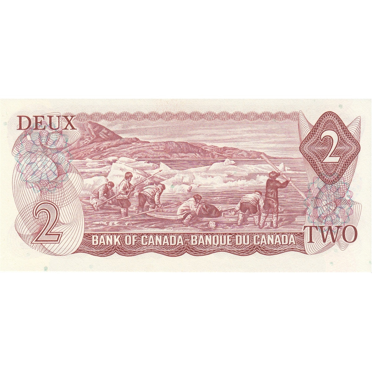 BC-47a 1974 Canada $2 Lawson-Bouey, RL, Choice Uncirculated (CUNC63)