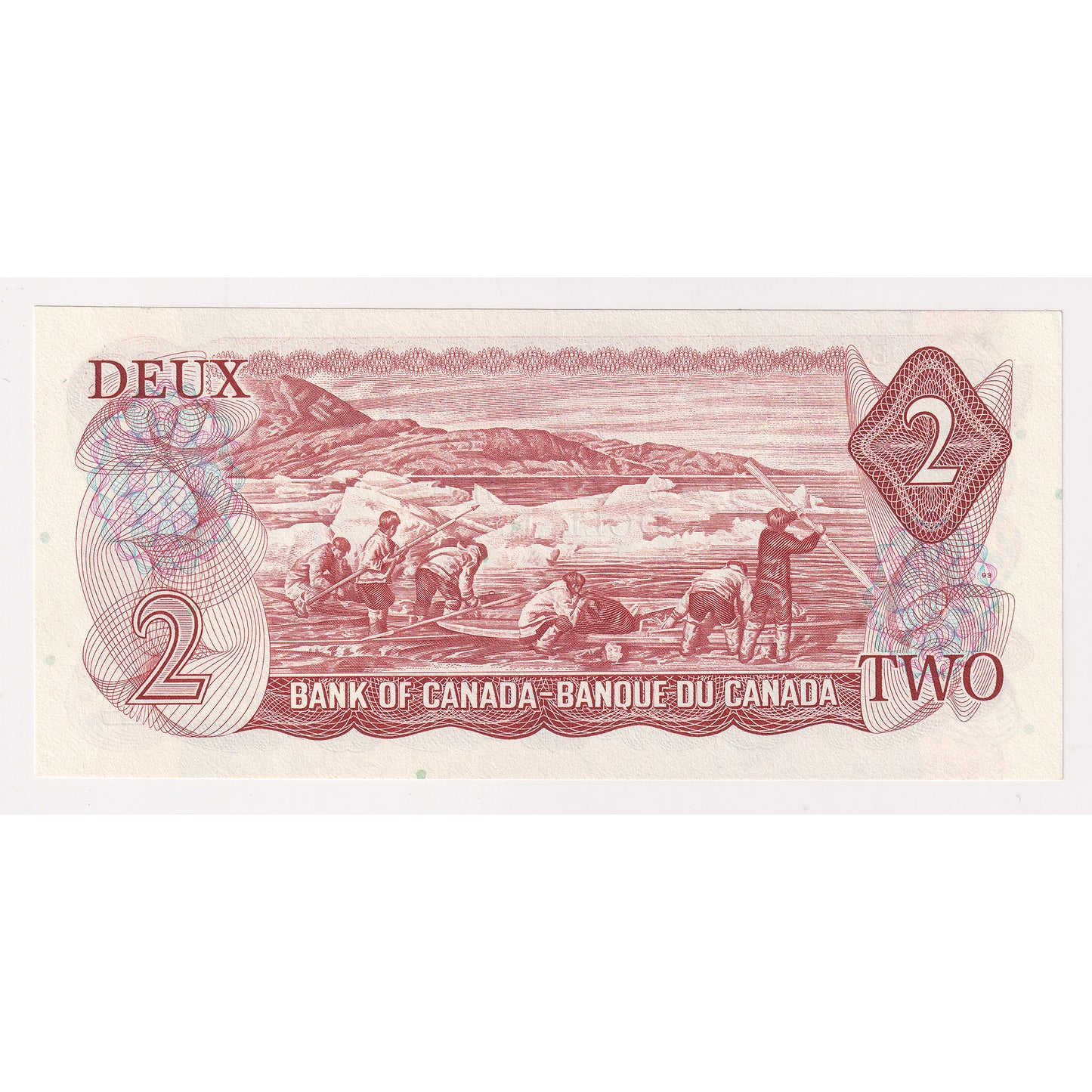 BC-47a-i 1974 Canada $2 Lawson-Bouey, AGC, Choice Uncirculated (CUNC63)