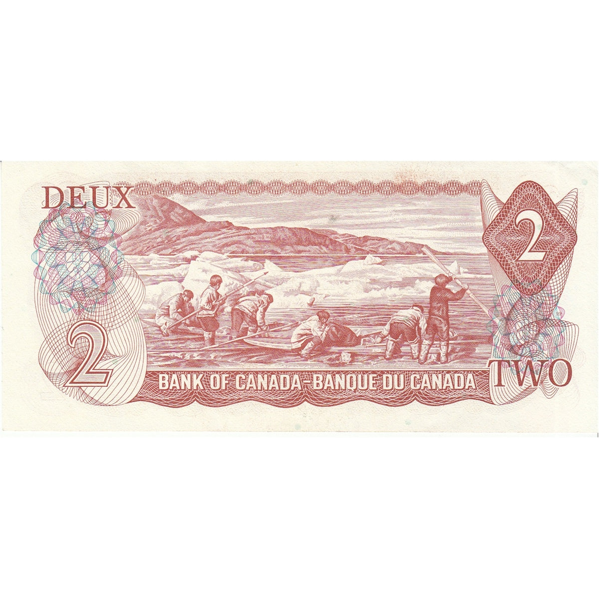 BC-47b 1974 Canada $2 Crow-Bouey, AGM, EF-AU (EF45)