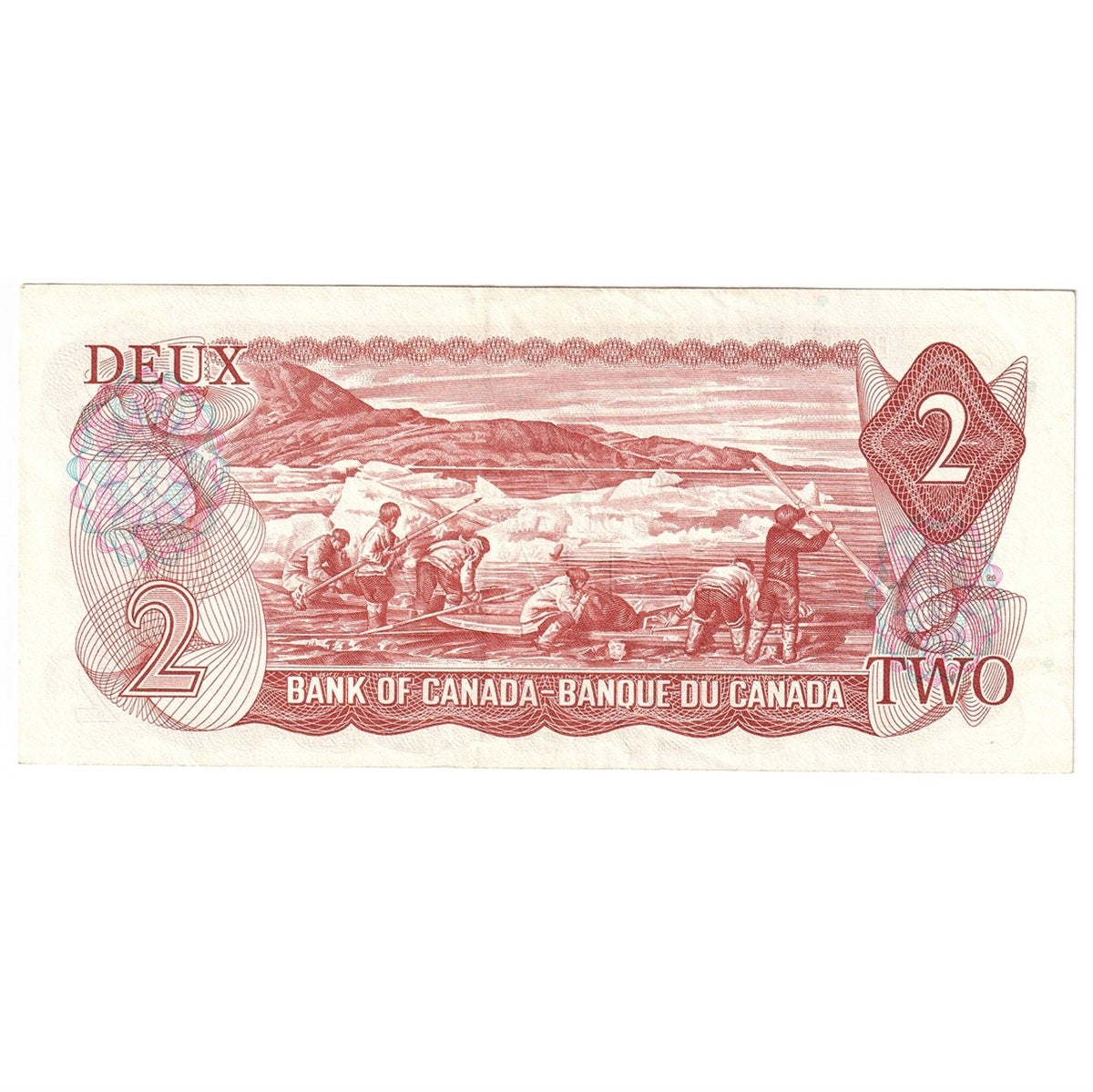 BC-47b 1974 Canada $2 Crow-Bouey, ARE, Extra Fine (EF40)