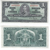 BC-21c 1937 Canada $1 Gordon-Towers, O/M, Very Fine (VF20)