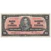 BC-22a 1937 Canada $2 Osborne-Towers, B/B, VF