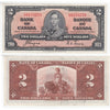 BC-22c 1937 Canada $2 Coyne-Towers, A/R, Extra Fine (EF40)