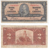BC-22c 1937 Canada $2 Coyne-Towers, E/R, VG-F
