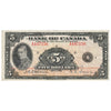 BC-5 1935 Canada $5 Osborne-Towers, English, Very Fine (VF20)