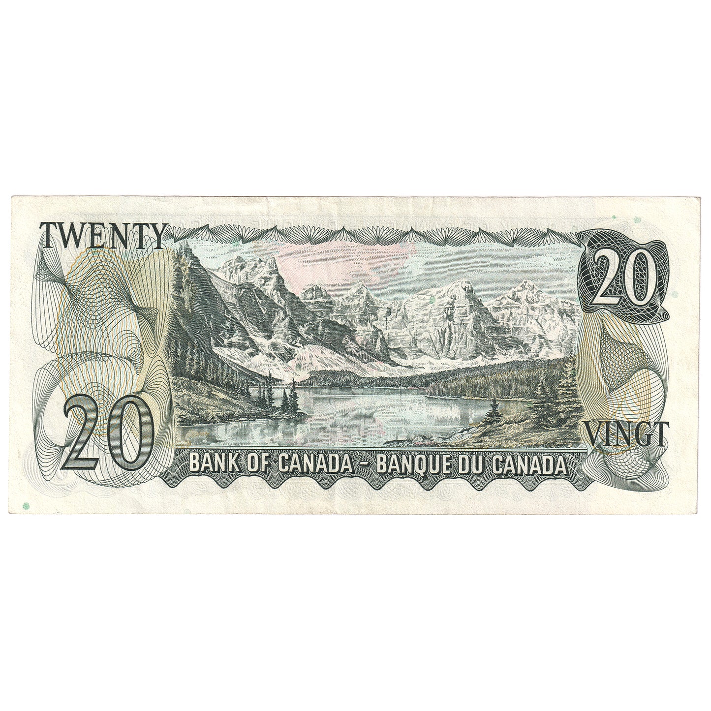 BC-50a 1969 Canada $20 Beattie-Rasminsky, EG, EF-AU (EF45)