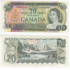 BC-50a 1969 Canada $20 Beattie-Rasminsky, EX, EF-AU (EF45)