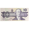 BC-57a 1989 Canada $10 Thiessen-Crow, ATK, UNC