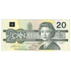 BC-58a 1991 Canada $20 Thiessen-Crow, EIE, Almost Uncirculated (AU50)