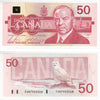 BC-59b 1988 Canada $50 Bonin-Thiessen, FHM, AU-UNC