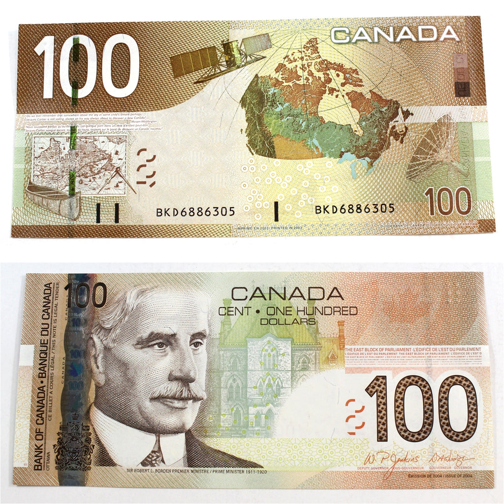 BC-66a 2003 Canada $100 Jenkins-Dodge, BKD, Uncirculated (MS60)