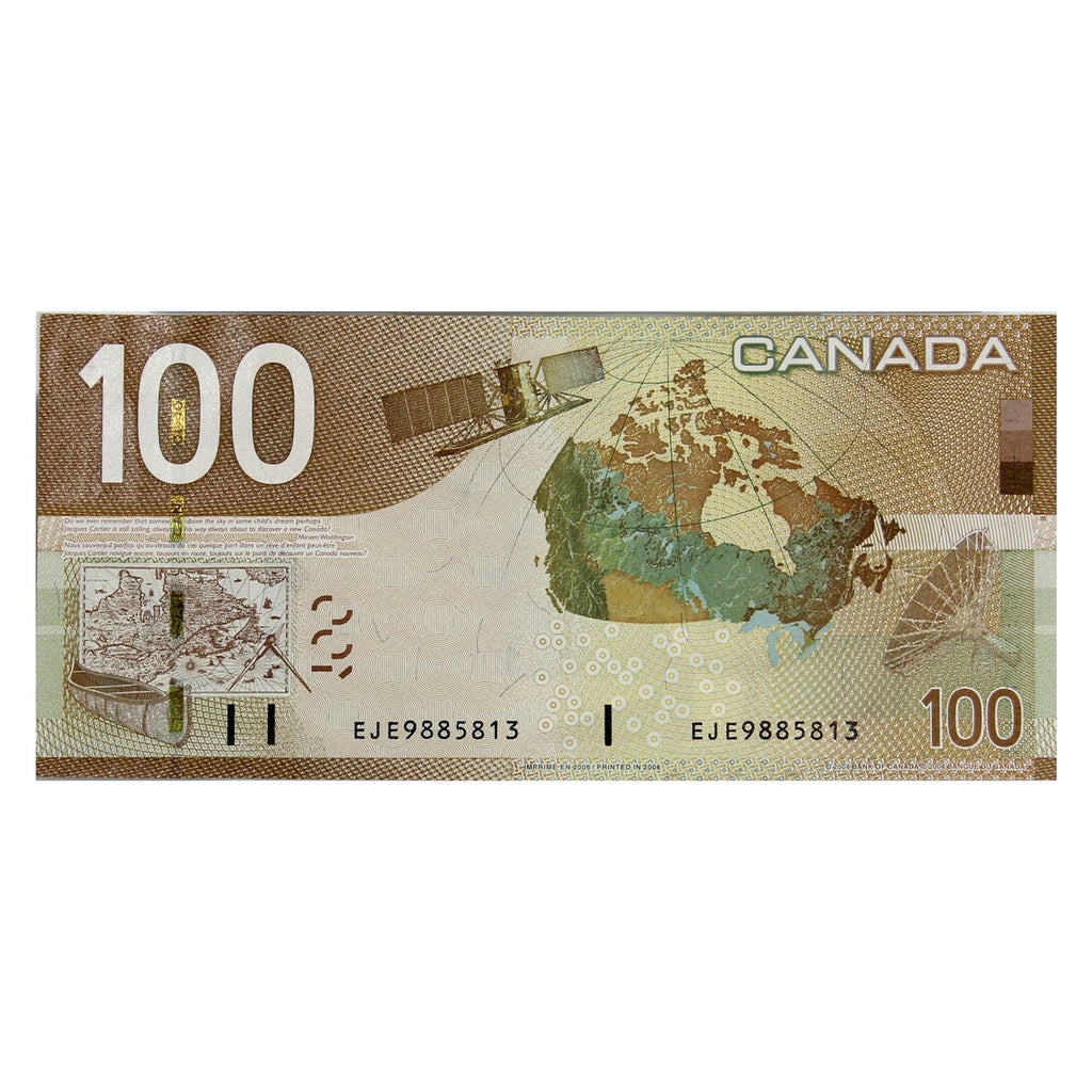 BC-66a-i 2003 Canada $100 Jenkins-Dodge, EJE, Extra Fine (EF40)