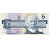BC-56a 1986 Canada $5 Crow-Bouey, EOA, UNC