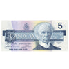 BC-56b 1986 Canada $5 Thiessen-Crow, GNT, CUNC