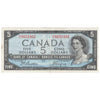 BC-39a 1954 Canada $5 Beattie-Coyne, P/C, VF-EF (VF30)