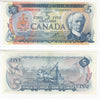 BC-48b 1972 Canada $5 Lawson-Bouey, CZ, Choice Uncirculated (CUNC63)