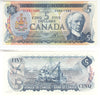 BC-48b 1972 Canada $5 Lawson-Bouey, SV, Choice Uncirculated (CUNC63)