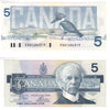 BC-56a 1986 Canada $5 Crow-Bouey, ENW, Uncirculated (MS60)
