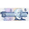 BC-56a-i 1986 Canada $5 Crow-Bouey, EOJ, AU