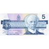BC-56b 1986 Canada $5 Thiessen-Crow, FOB, Uncirculated (MS60)