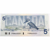 BC-56b 1986 Canada $5 Thiessen-Crow, FON, CUNC