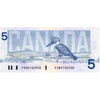 BC-56b 1986 Canada $5 Thiessen-Crow, FON, Uncirculated (MS60)