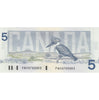 BC-56bA 1986 Canada $5 Thiessen-Crow, Large FNX, Choice Uncirculated (CUNC63)