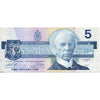 BC-56bA 1986 Canada $5 Thiessen-Crow, Small FNX, Circ