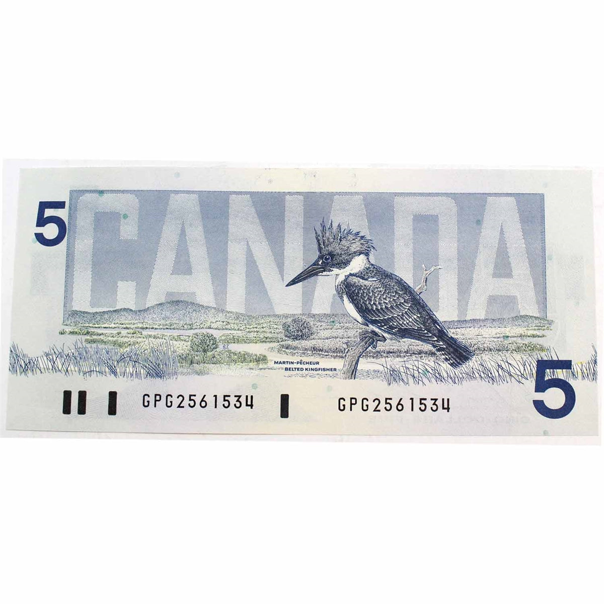 BC-56c 1986 Canada $5 Bonin-Thiessen, GPG, Choice Uncirculated (CUNC63)