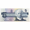 BC-56c 1986 Canada $5 Bonin-Thiessen, GPG, Choice Uncirculated (CUNC63)