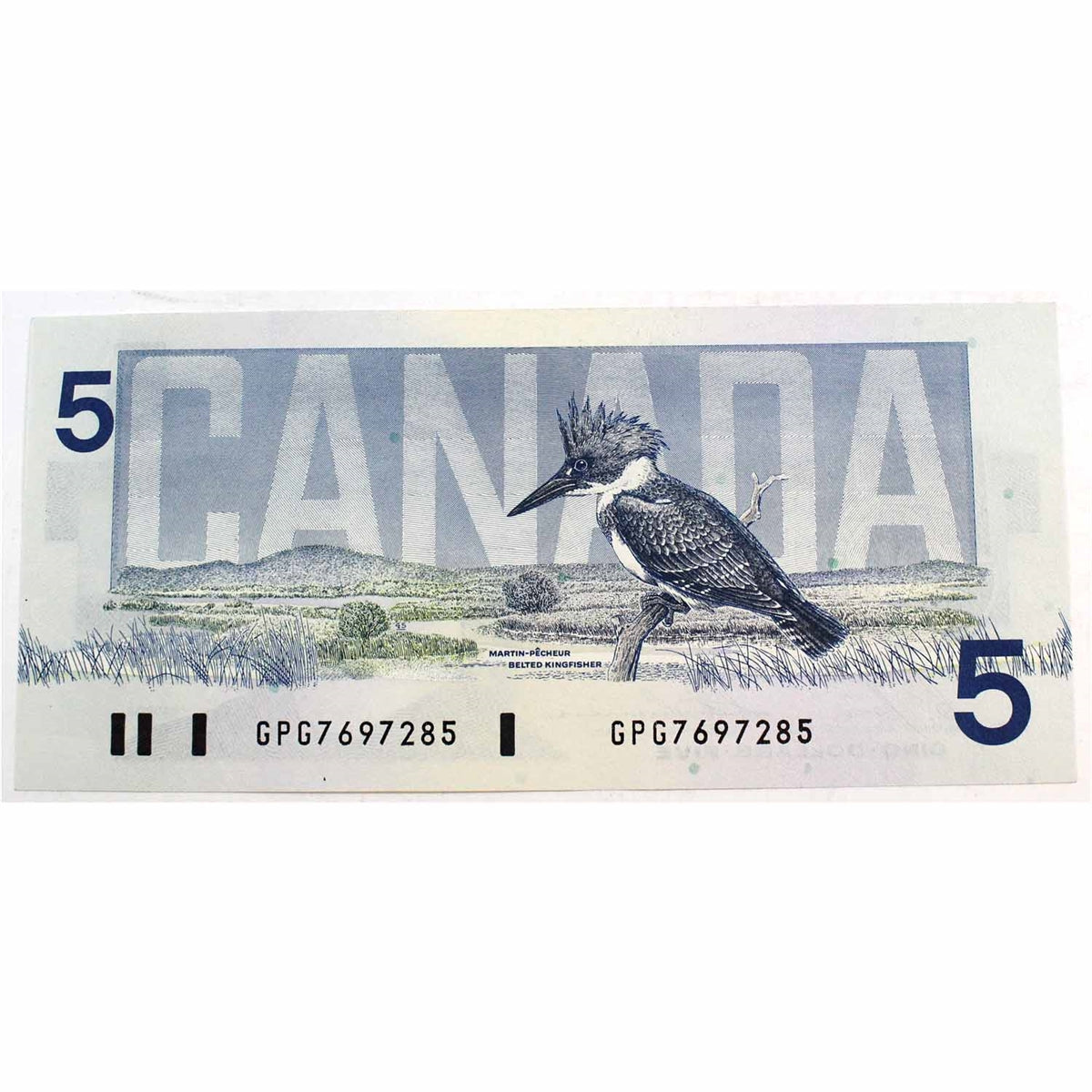 BC-56c 1986 Canada $5 Bonin-Thiessen, GPG, Uncirculated (MS60)