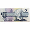 BC-56c 1986 Canada $5 Bonin-Thiessen, GPG, Uncirculated (MS60)