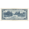 BC-39b 1954 Canada $5 Beattie-Rasminsky, U/S, EF-AU (EF45)