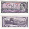 BC-40a 1954 Canada $10 Beattie-Coyne, V/D, EF-AU (EF45)