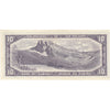 BC-40b 1954 Canada $10 Beattie-Rasminsky, B/V, Extra Fine (EF40)
