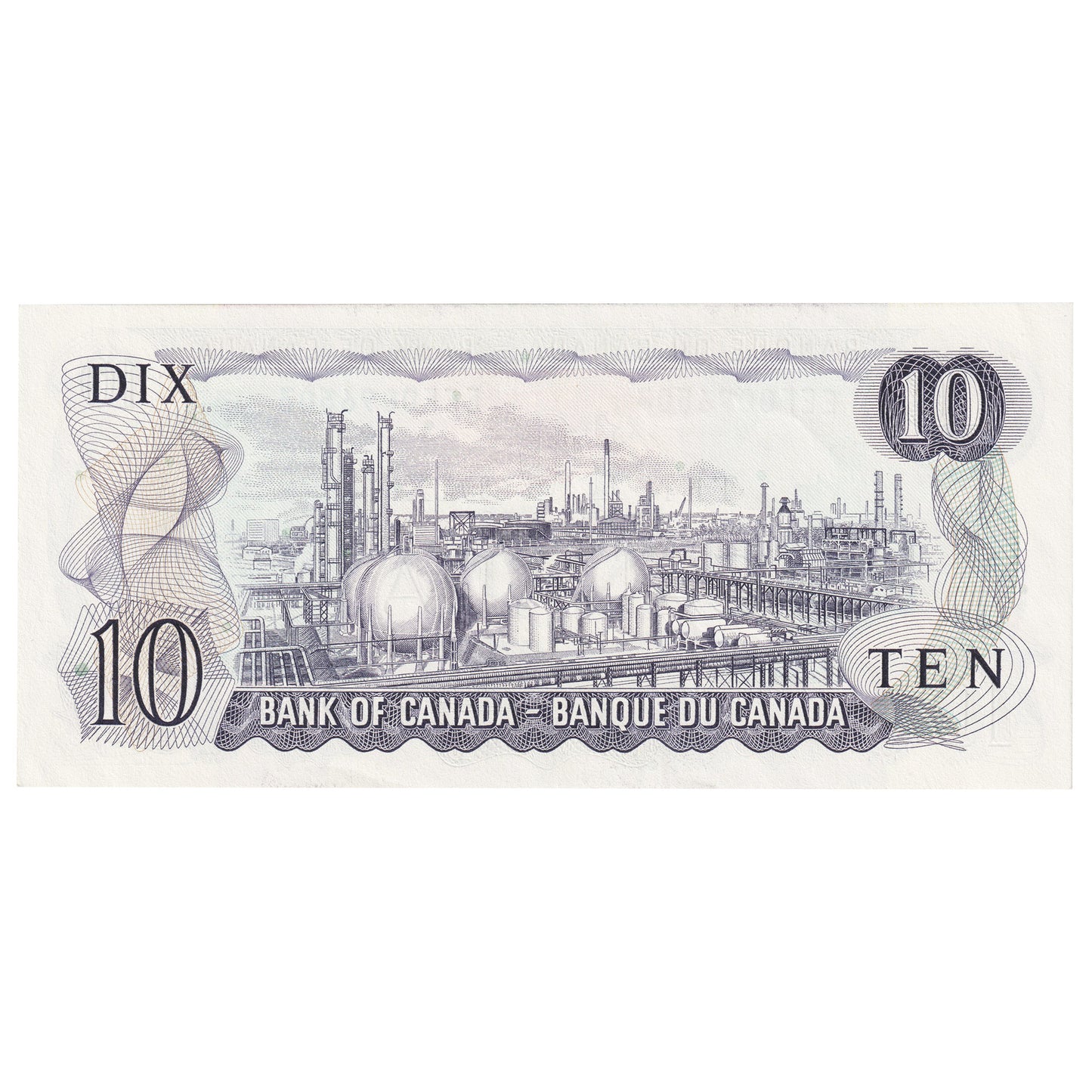 BC-49c-i 1971 Canada $10 Lawson-Bouey, EEF, Almost Uncirculated (AU50)