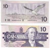 BC-57a 1989 Canada $10 Thiessen-Crow, ADB, Uncirculated (MS60)