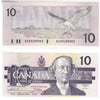 BC-57a 1989 Canada $10 Thiessen-Crow, AEB, Uncirculated (MS60)