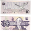 BC-57a 1989 Canada $10 Thiessen-Crow, AER, Choice Uncirculated (CUNC63)