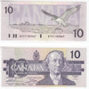 BC-57a 1989 Canada $10 Thiessen-Crow, ATG, Uncirculated (MS60)