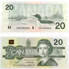 BC-58d-i 1991 Canada $20 Knight-Dodge, AWZ, Choice Uncirculated (CUNC63)