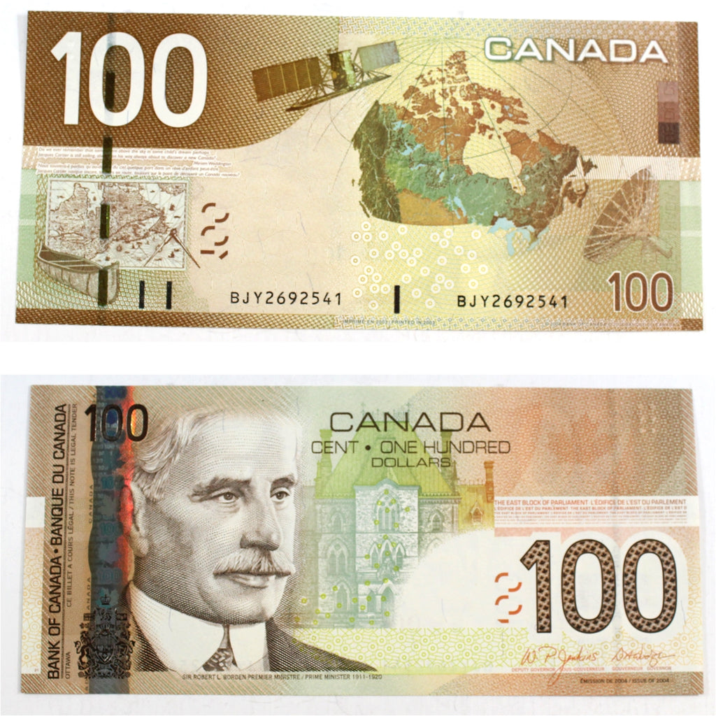BC-66a 2003 Canada $100 Jenkins-Dodge, BJY, Choice Uncirculated (CUNC63)