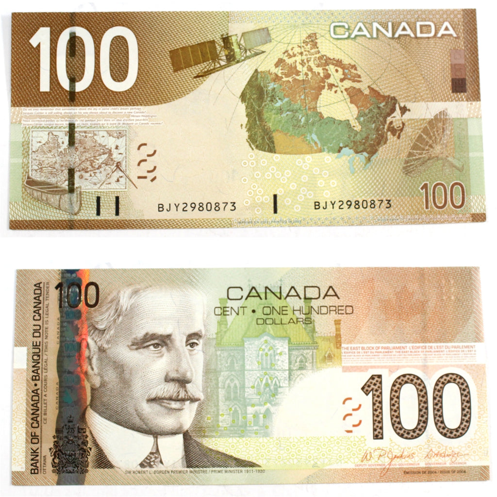BC-66a 2003 Canada $100 Jenkins-Dodge, BJY, Uncirculated (MS60)