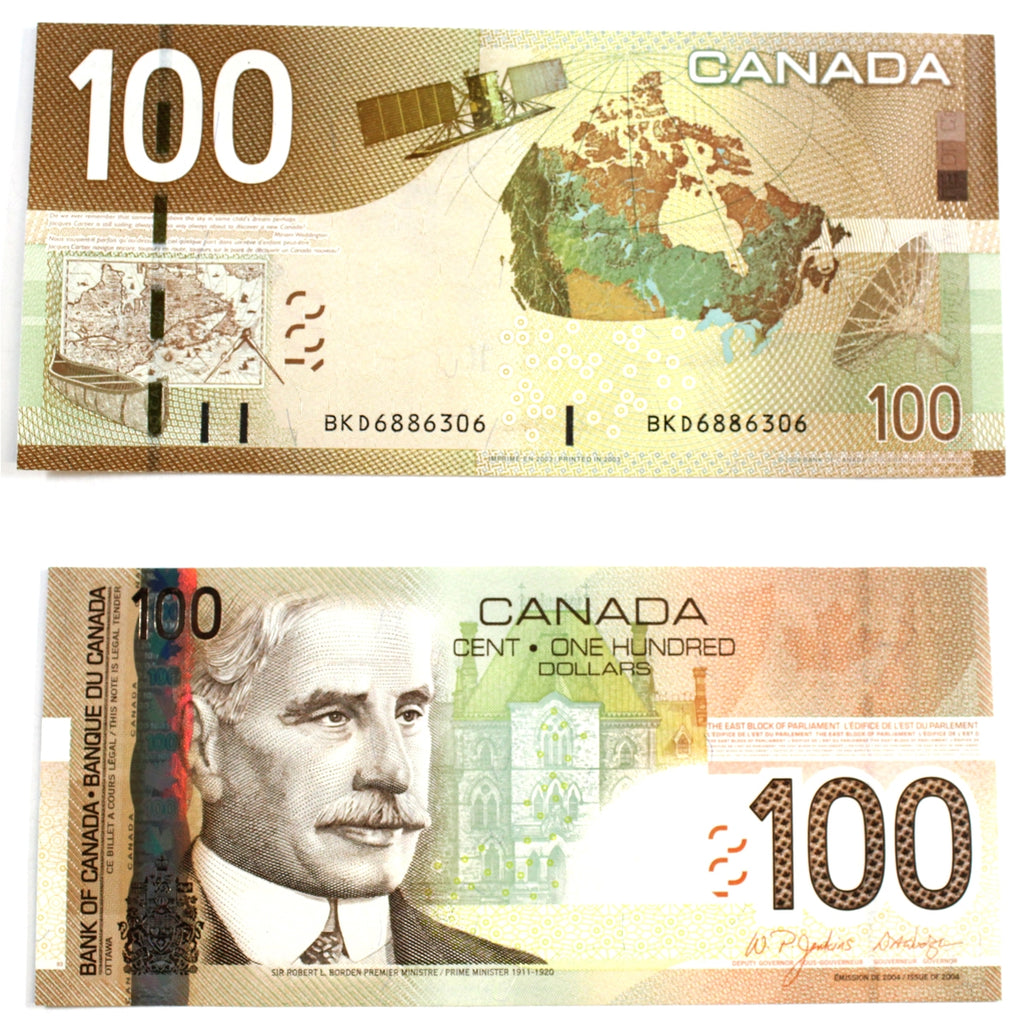 BC-66a 2003 Canada $100 Jenkins-Dodge, BKD, Choice Uncirculated (CUNC63)