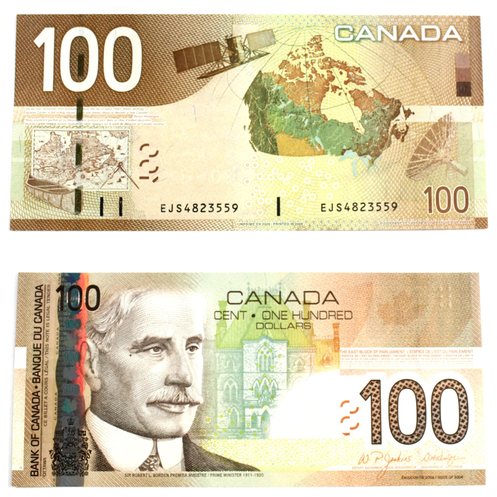 BC-66a-i 2006 Canada $100 Jenkins-Dodge, EJS, Uncirculated (MS60)