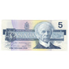 BC-56b 1986 Canada $5 Thiessen-Crow, FNV, CUNC