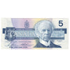 BC-56c 1986 Canada $5 Bonin-Thiessen, GPF, AU-UNC