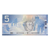 BC-62a 2001 Canada $5 Knight-Dodge, AOF, AU-UNC (AU55)
