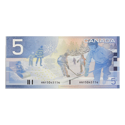 BC-62b 2004 Canada $5 Jenkins-Dodge, HNY, UNC