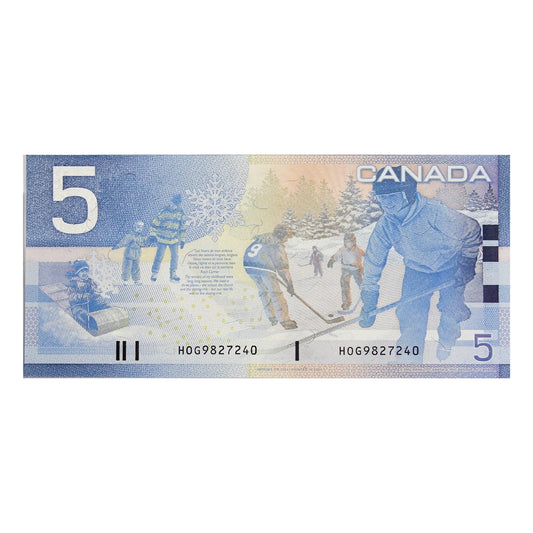 BC-62b 2004 Canada $5 Jenkins-Dodge, HOG, CUNC